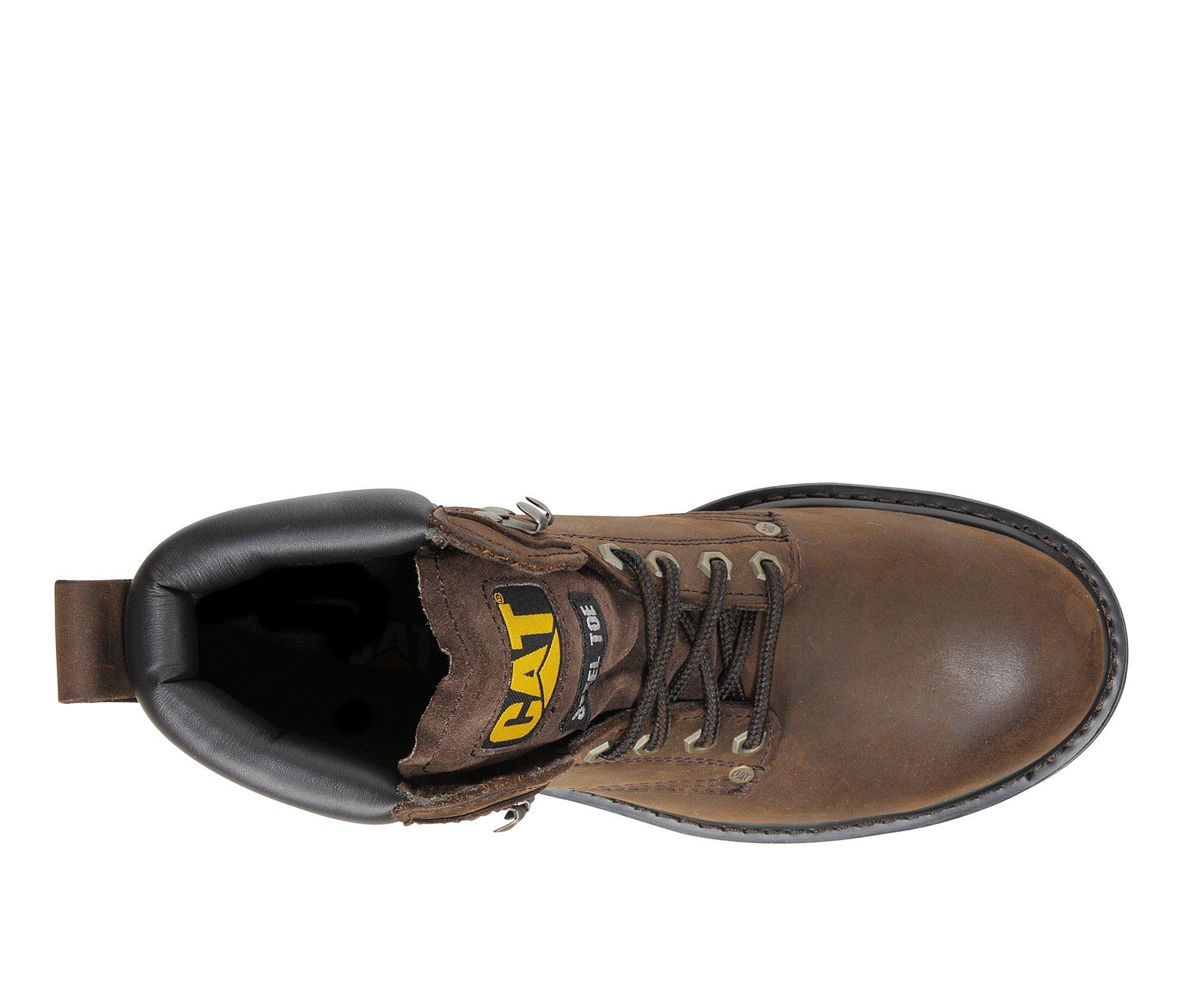 Caterpillar Men Second Shift Waterproof Steel Toe Work Boot Shoes