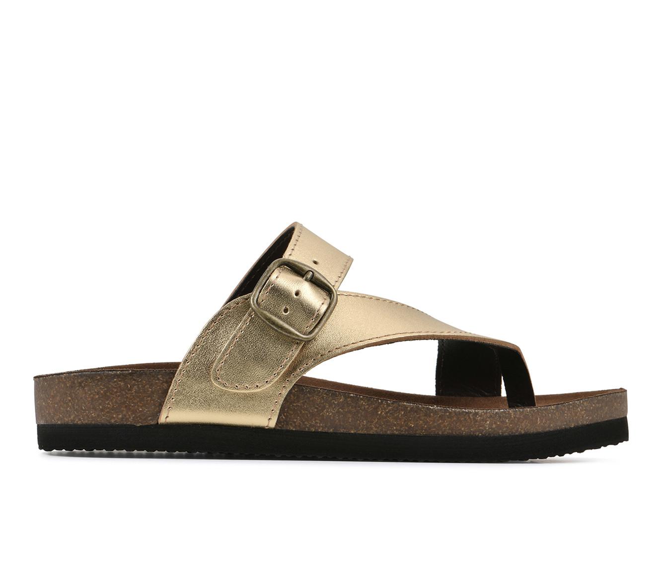 Women's White Mountain Carly Footbed Sandals