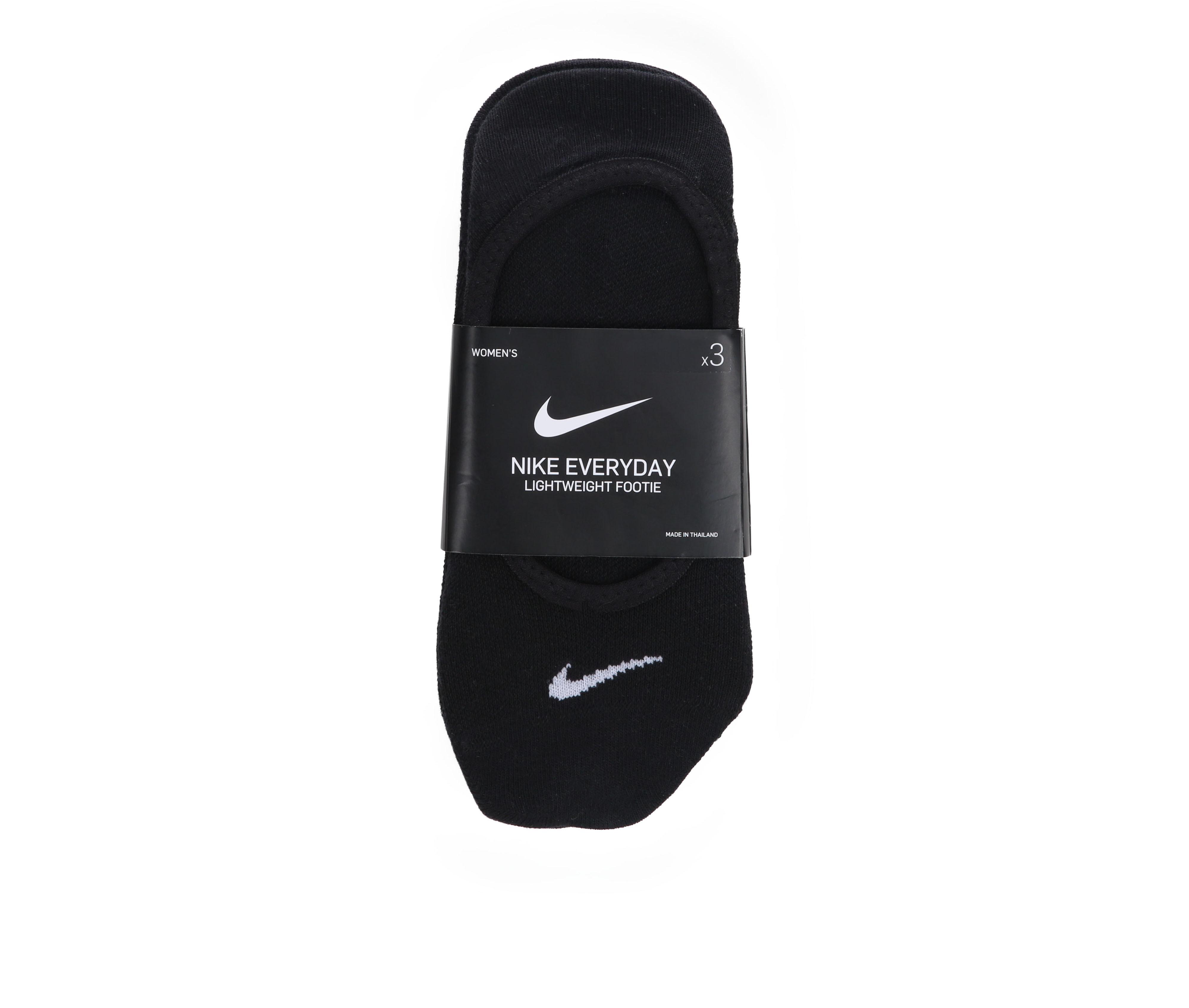 Nike Adults' 3 Pair Everyday Lightweight Footie Socks - thumbnail 8