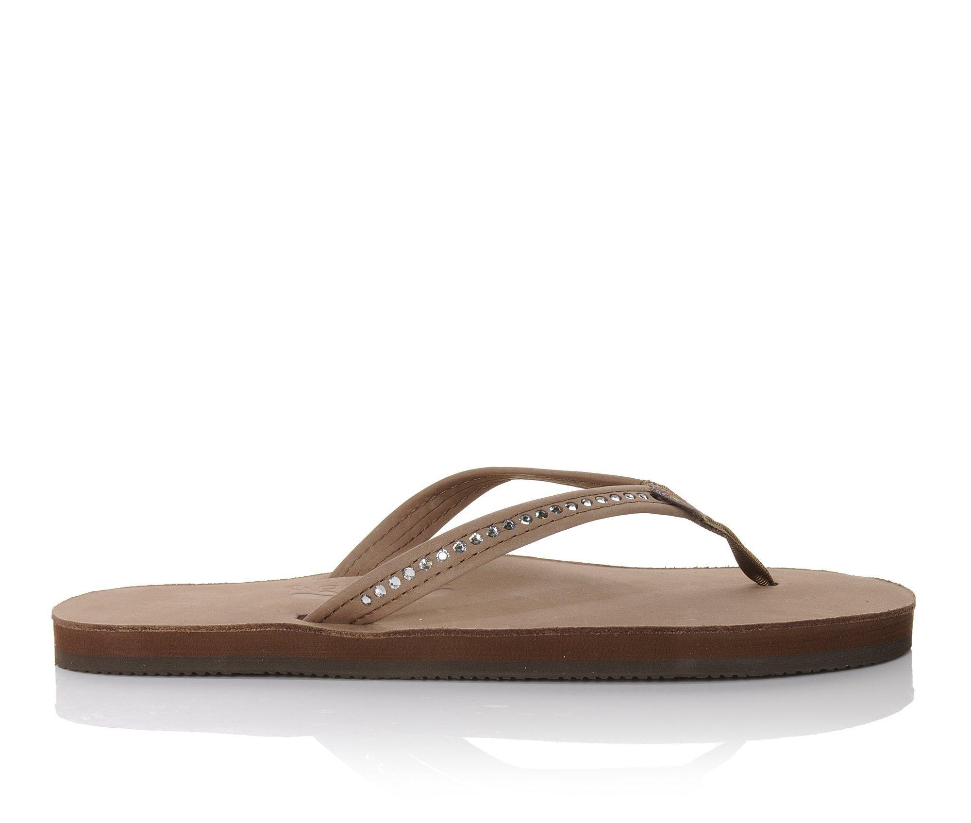 Crystal best sale rainbow sandals