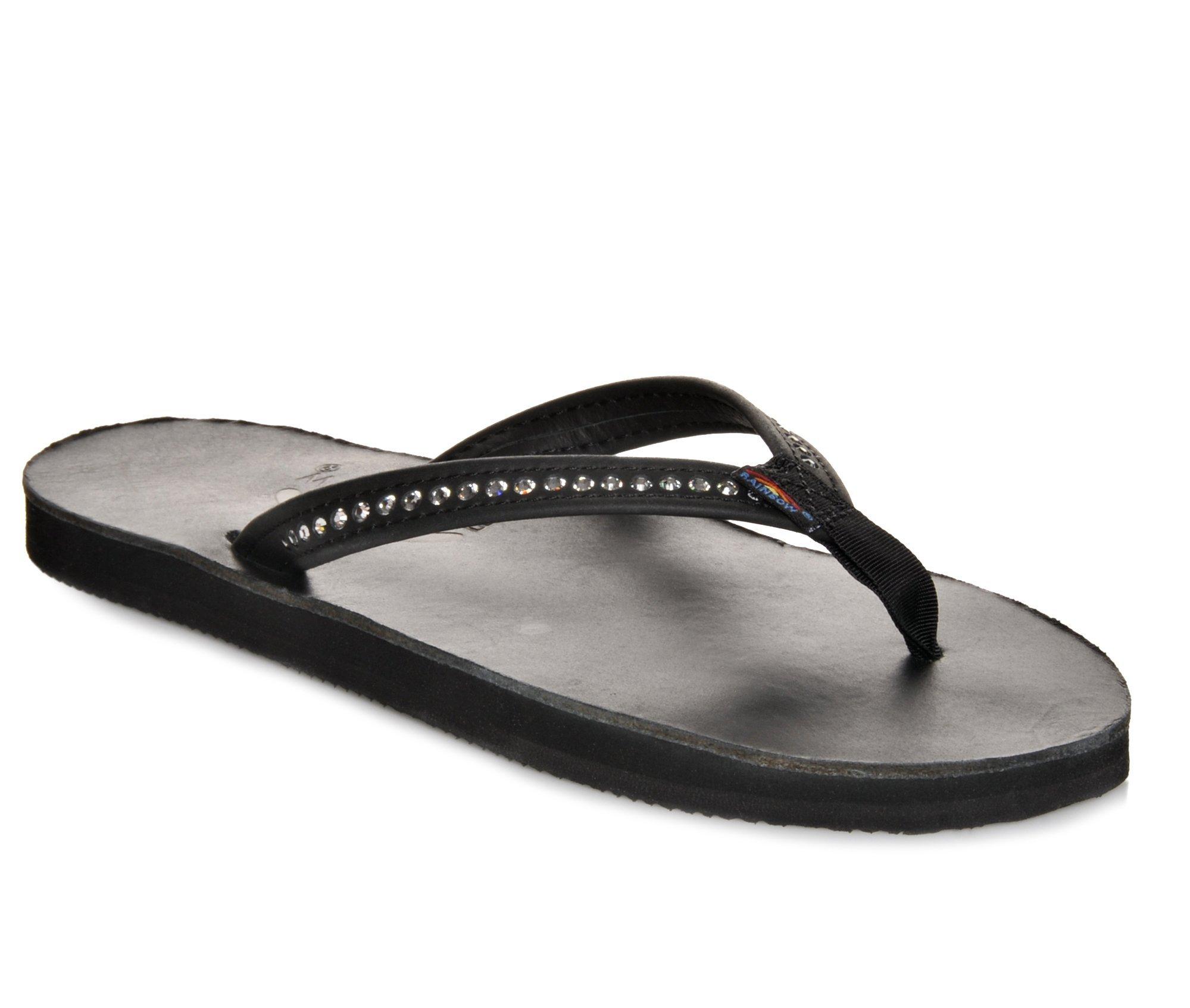 Women's Rainbow Sandals Premier Leather Double Layer -302ALTS Flip-Flops