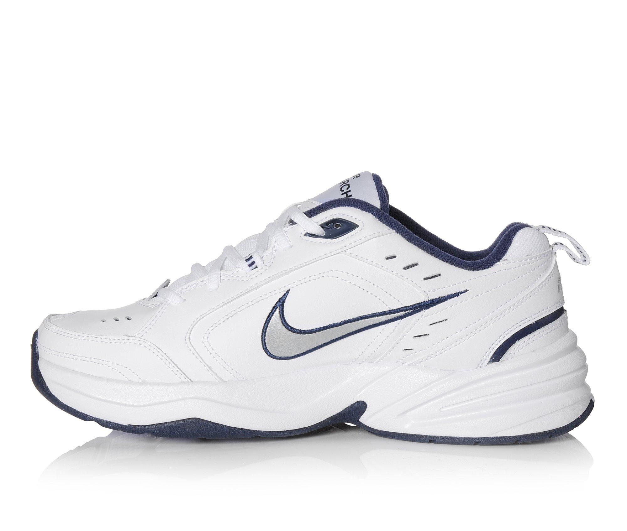 Nike Men's Air Monarch IV Cross Trainer, White/Black