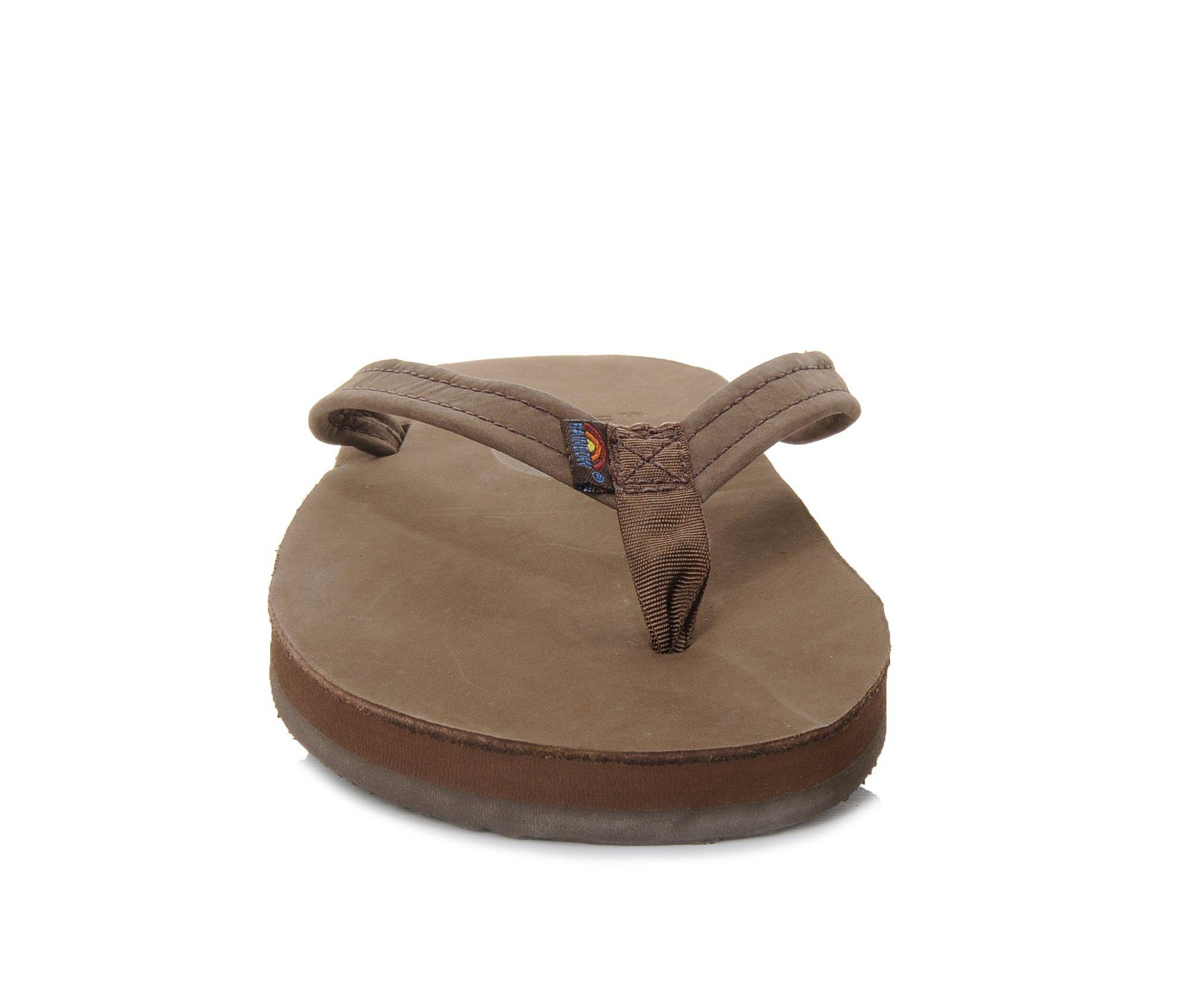 Women's Rainbow Sandals Single Layer Premier Leather -301ALTSN Flip-Flops