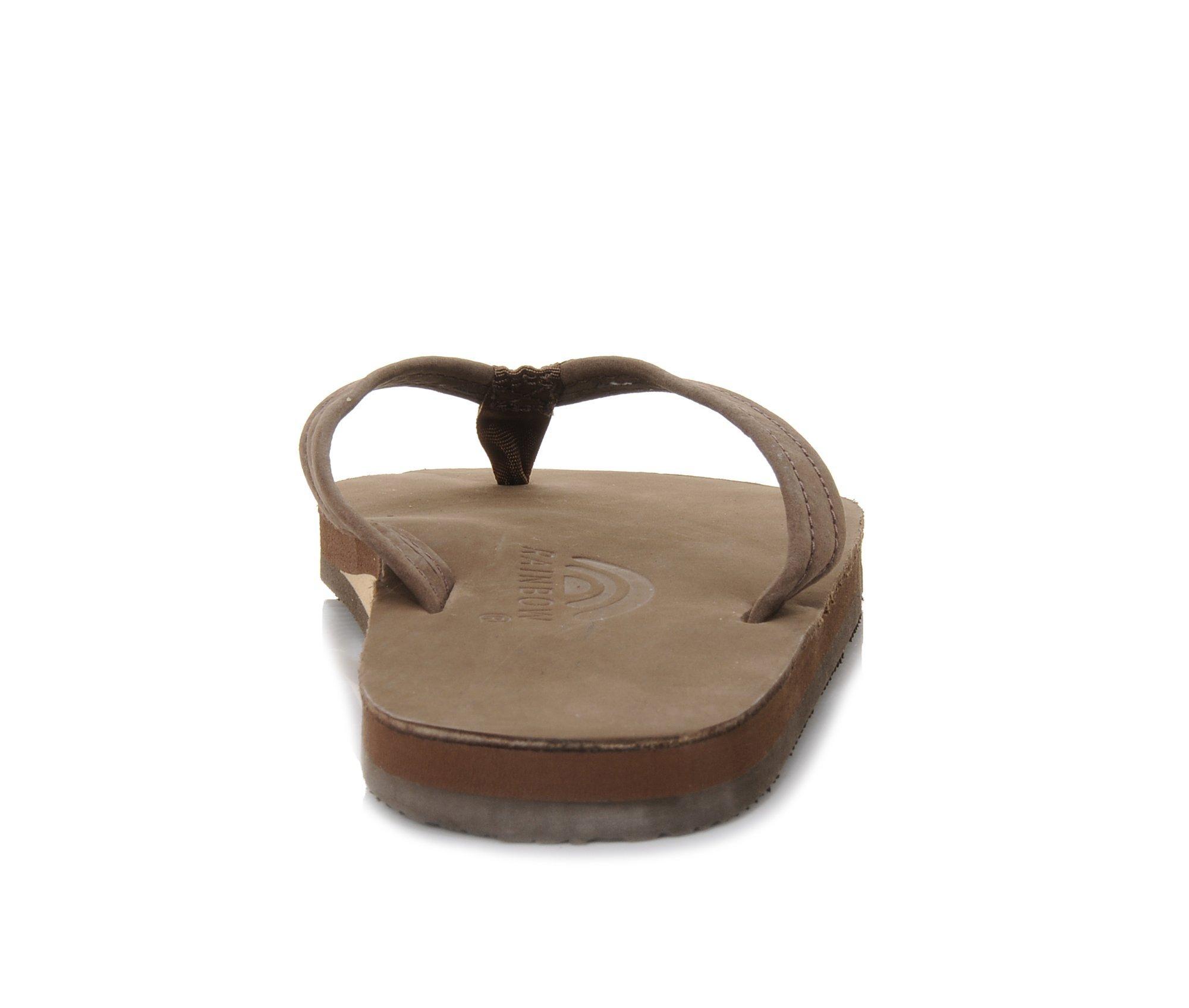 Women's Rainbow Sandals Single Layer Premier Leather -301ALTSN Flip-Flops