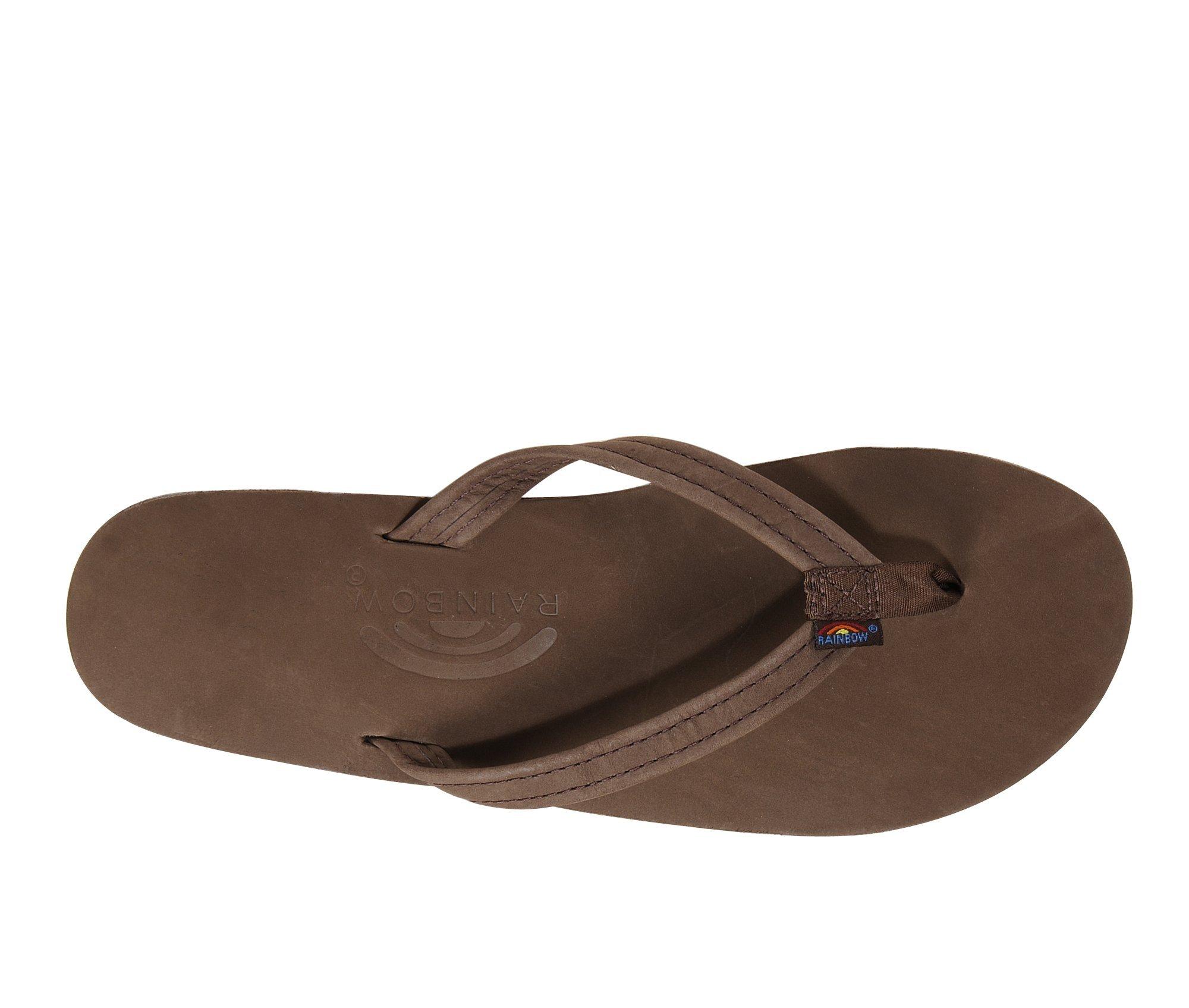 Women's Rainbow Sandals Single Layer Premier Leather -301ALTSN Flip-Flops