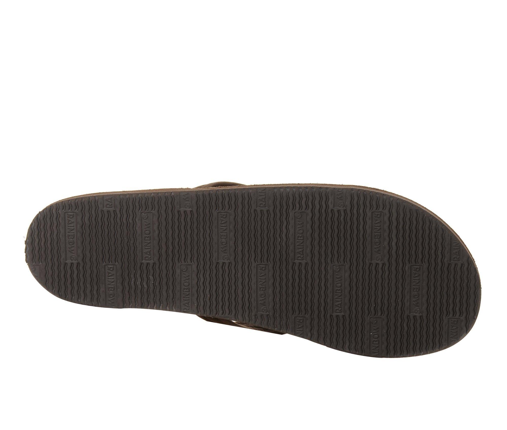 Women's Rainbow Sandals Single Layer Premier Leather -301ALTSN Flip-Flops