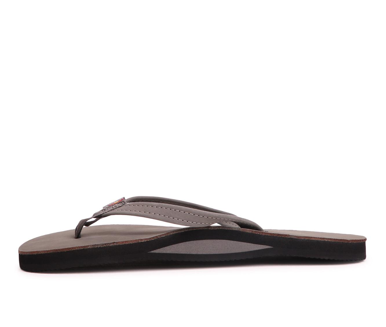 Women's Rainbow Sandals Single Layer Premier Leather -301ALTSN Flip-Flops