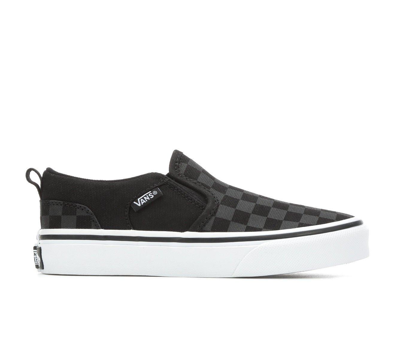 White slip on vans cheap shoe carnival