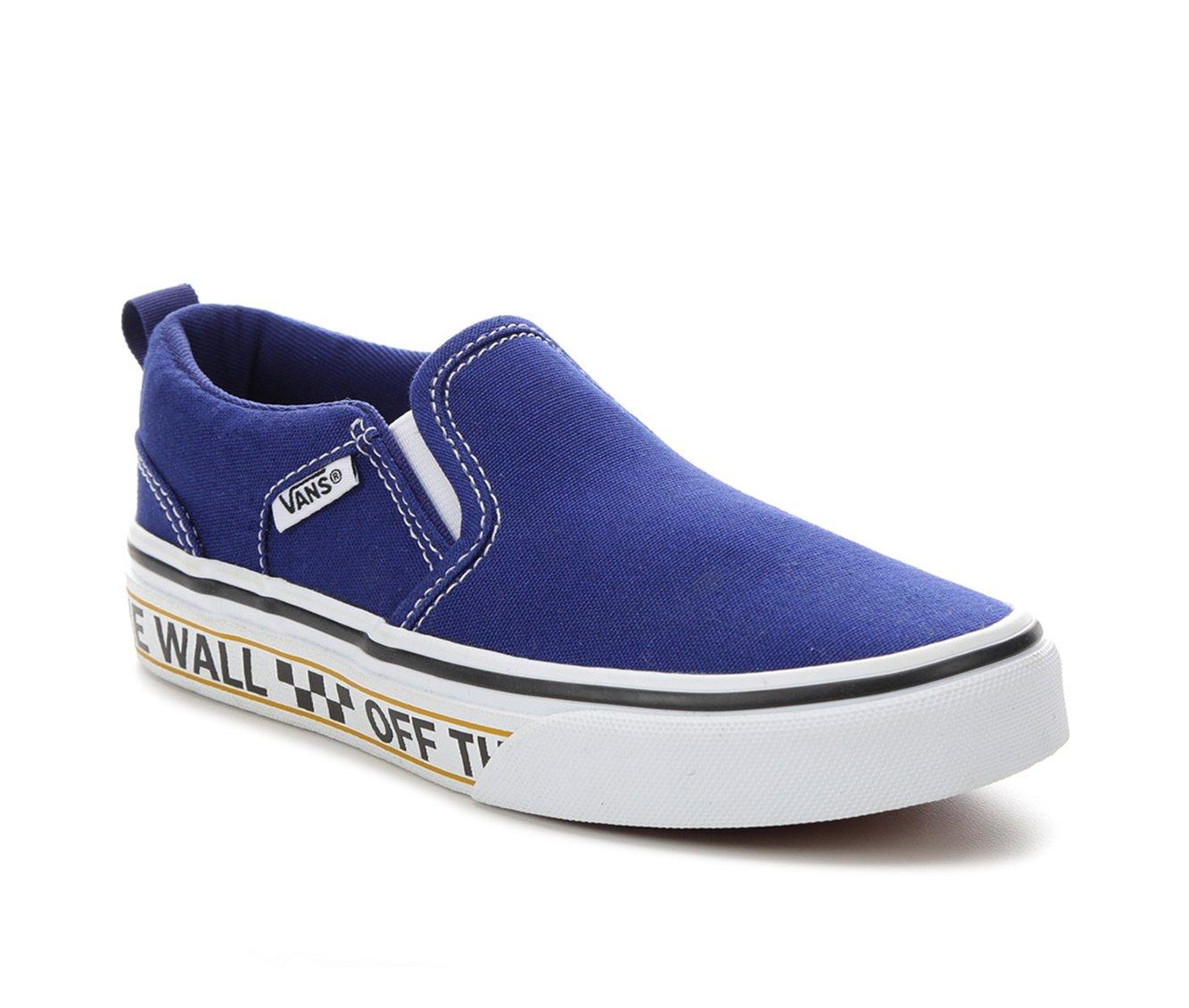 Kids vans slip on shoes best sale