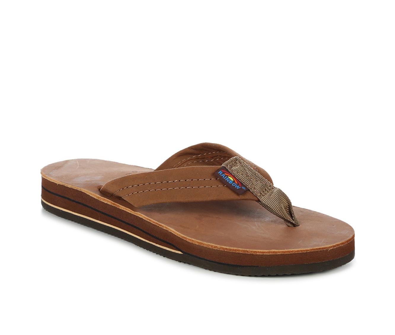 Women's Rainbow Sandals Premier Leather Double Layer -302ALTS Flip-Flops