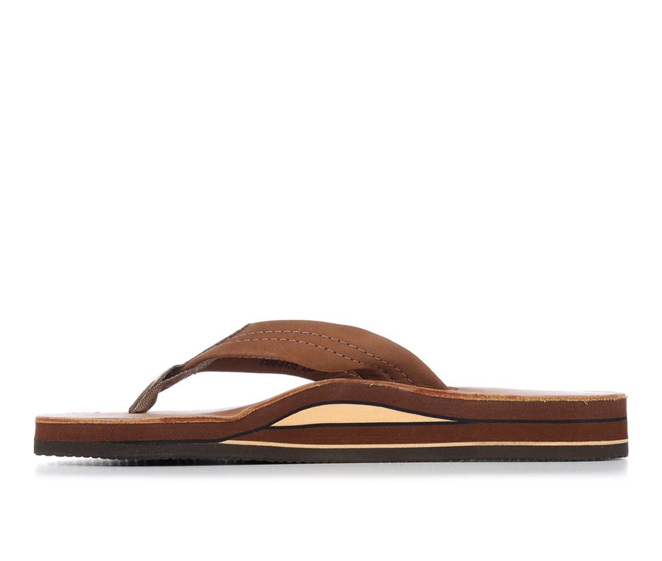 Women's Rainbow Sandals Premier Leather Double Layer -302ALTS Flip-Flops