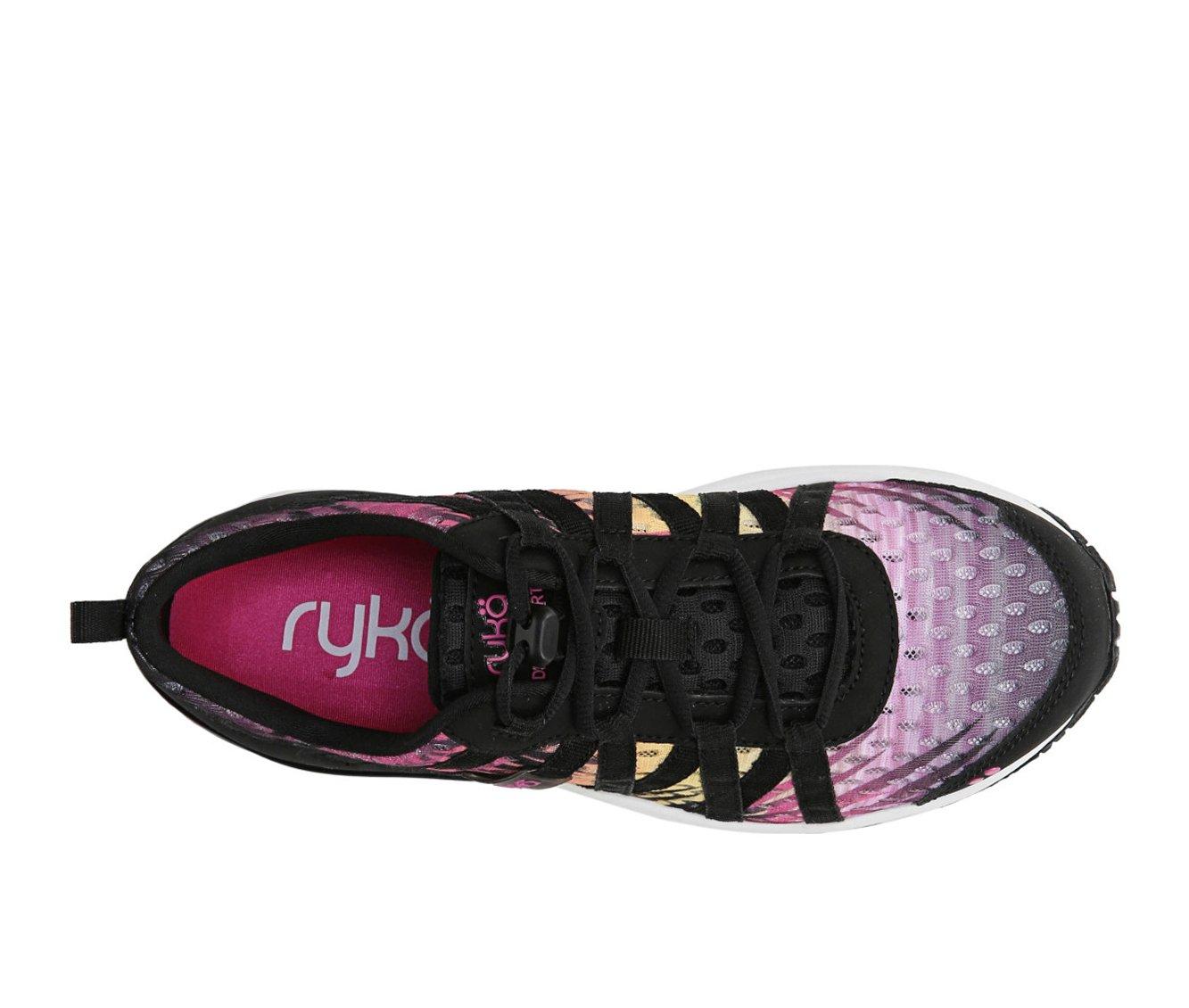 Ryka Devotion Plus 4 Women's Walking Shoes 9.5 M Black Multi Athletic