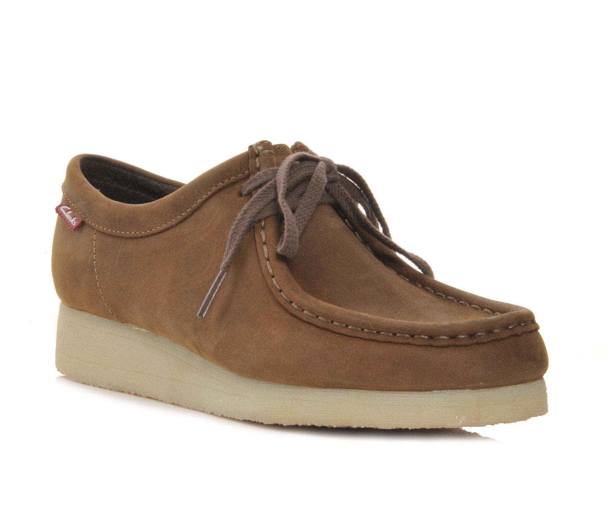 Clarks shop suede oxfords