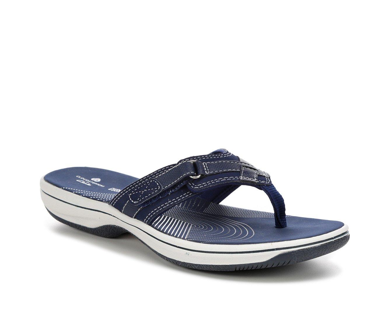 Women's Clarks Breeze Sea Flip-Flops