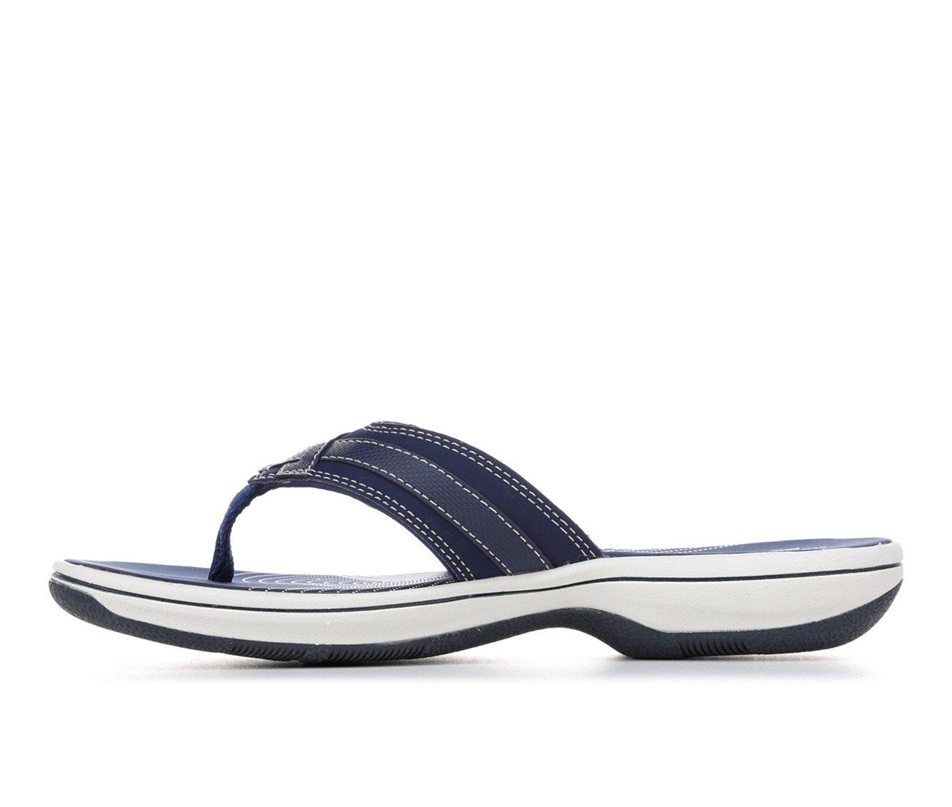 Women's Clarks Breeze Sea Flip-Flops