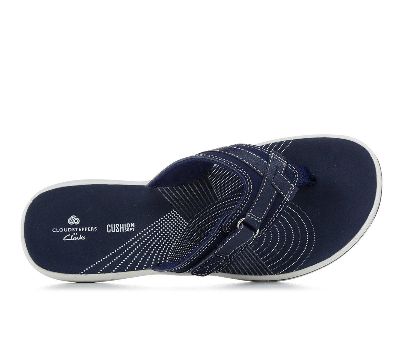 Women's Clarks Breeze Sea Flip-Flops