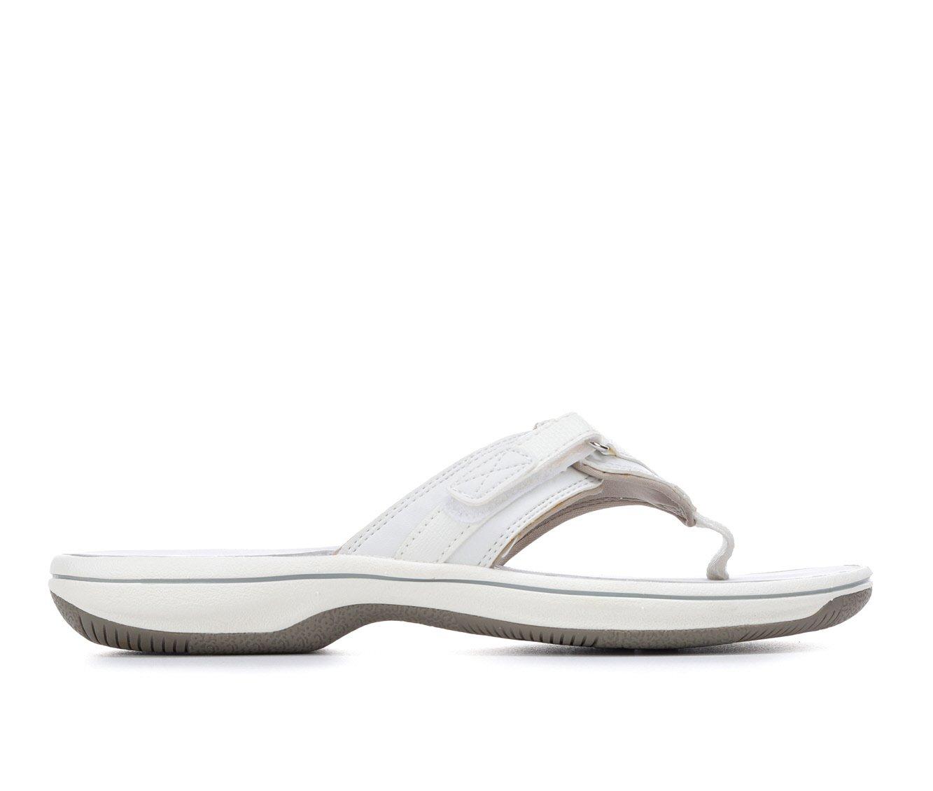 Women s Clarks Breeze Sea Flip Flops