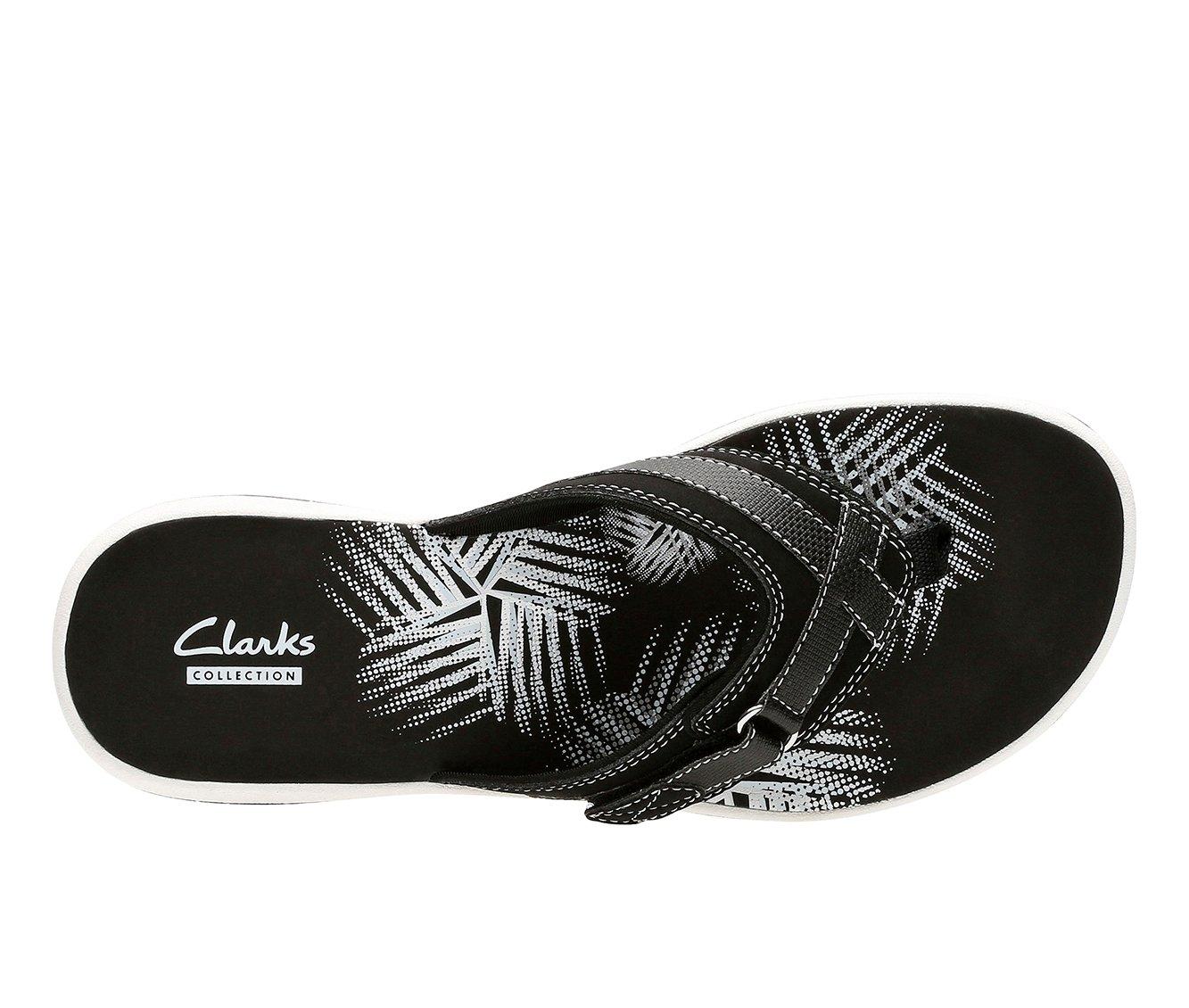 Women's Clarks Breeze Sea Flip-Flops