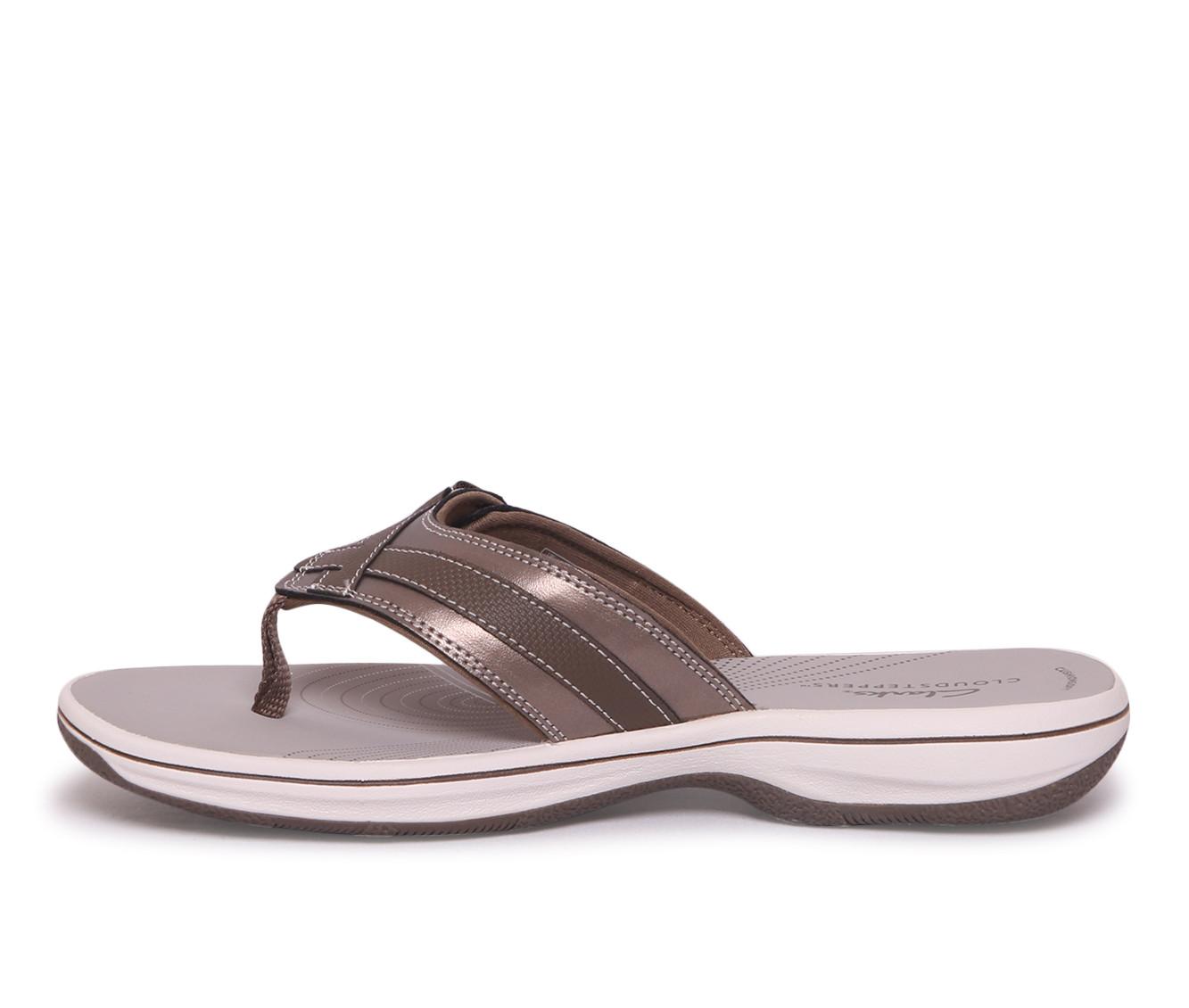 Women's Clarks Breeze Sea Flip-Flops