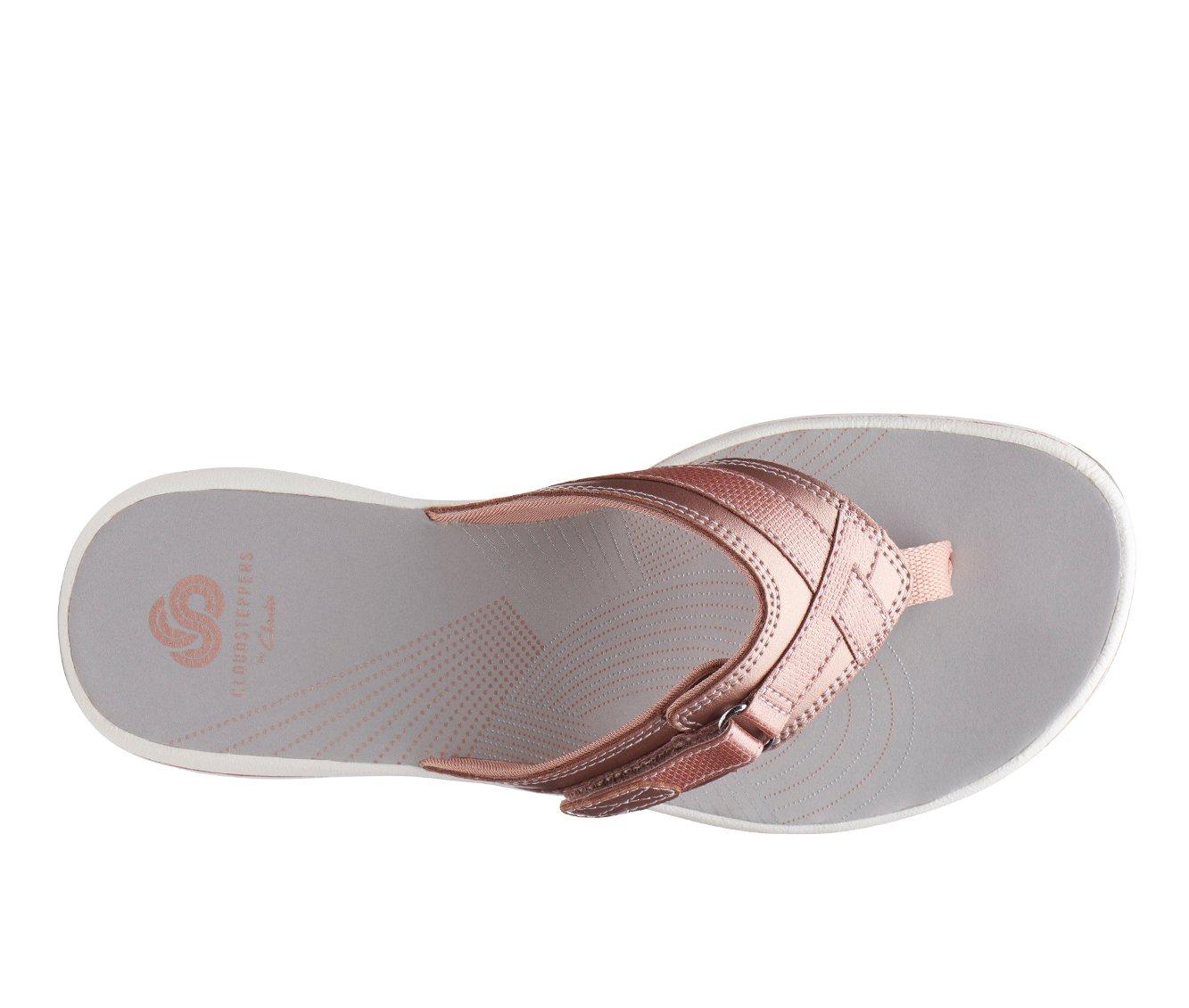 Women's Clarks Breeze Sea Flip-Flops