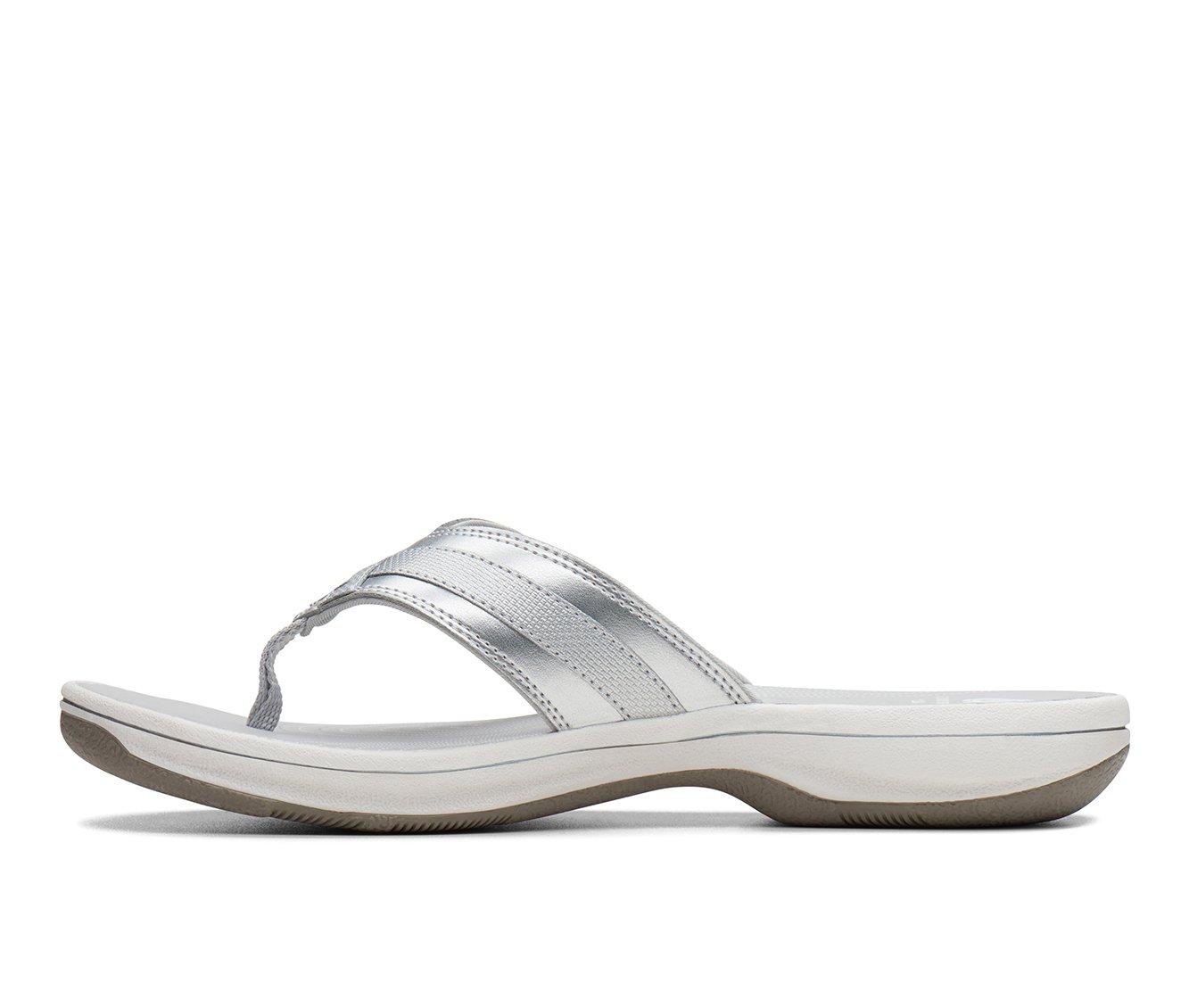 Women's Clarks Breeze Sea Flip-Flops