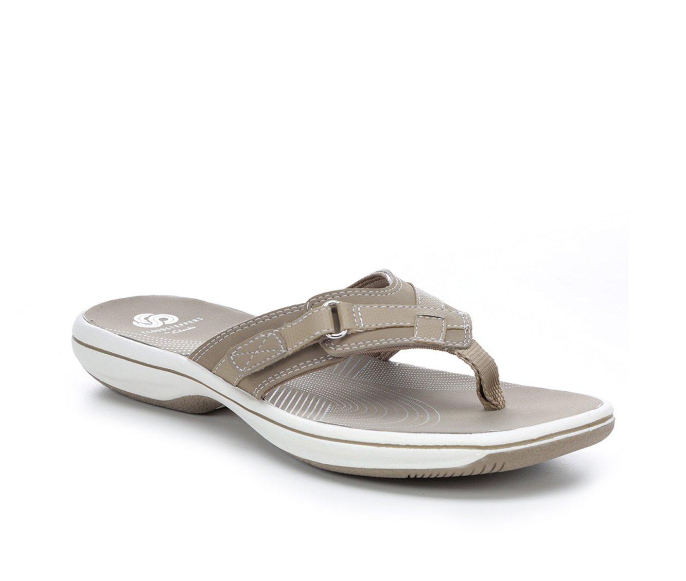 Clarks womens cloudsteppers outlet breeze sea flip flops