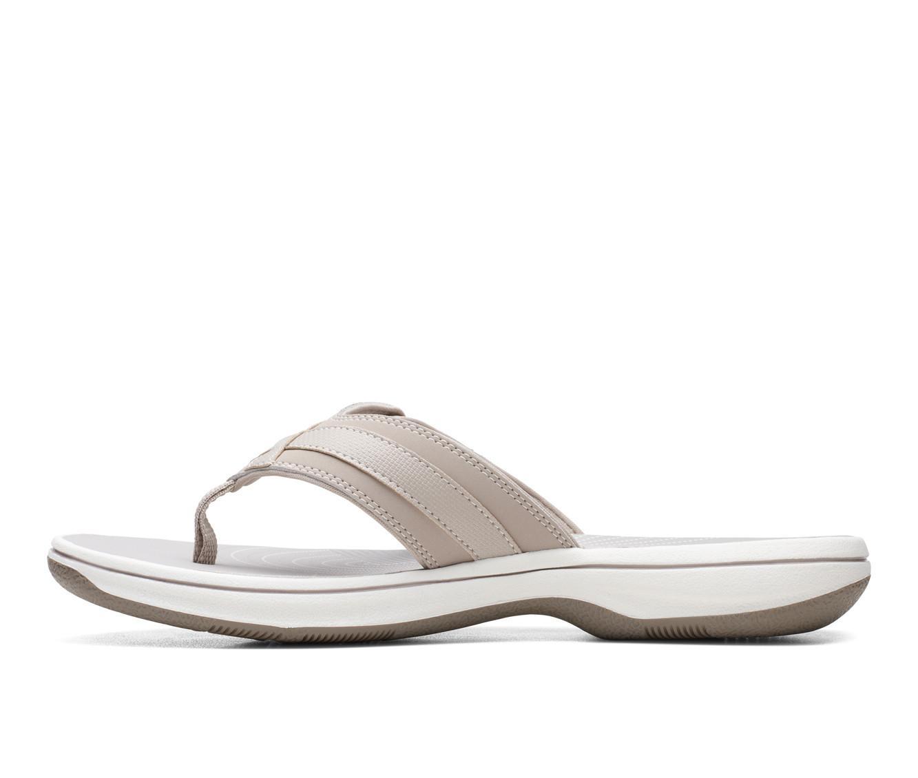 Women's Clarks Breeze Sea Flip-Flops