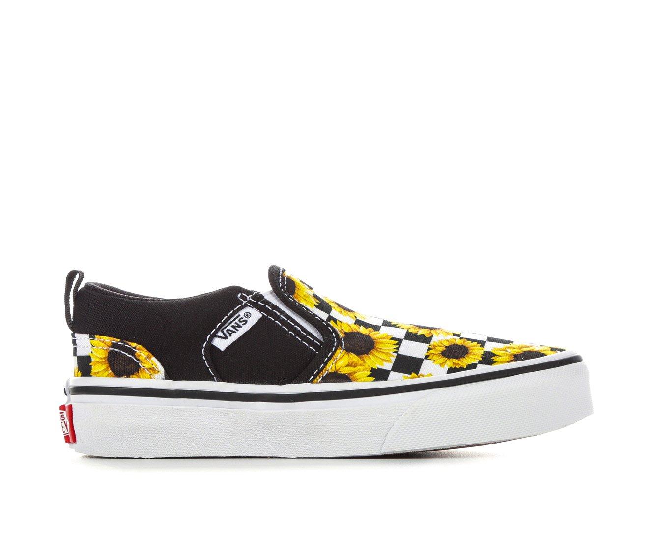 Vans Kids' Asher Slip On Sneaker Little/Big Kid