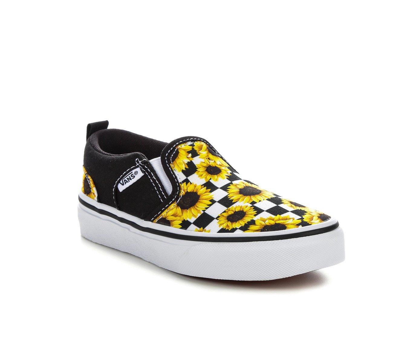 Yellow checkered hot sale kids vans