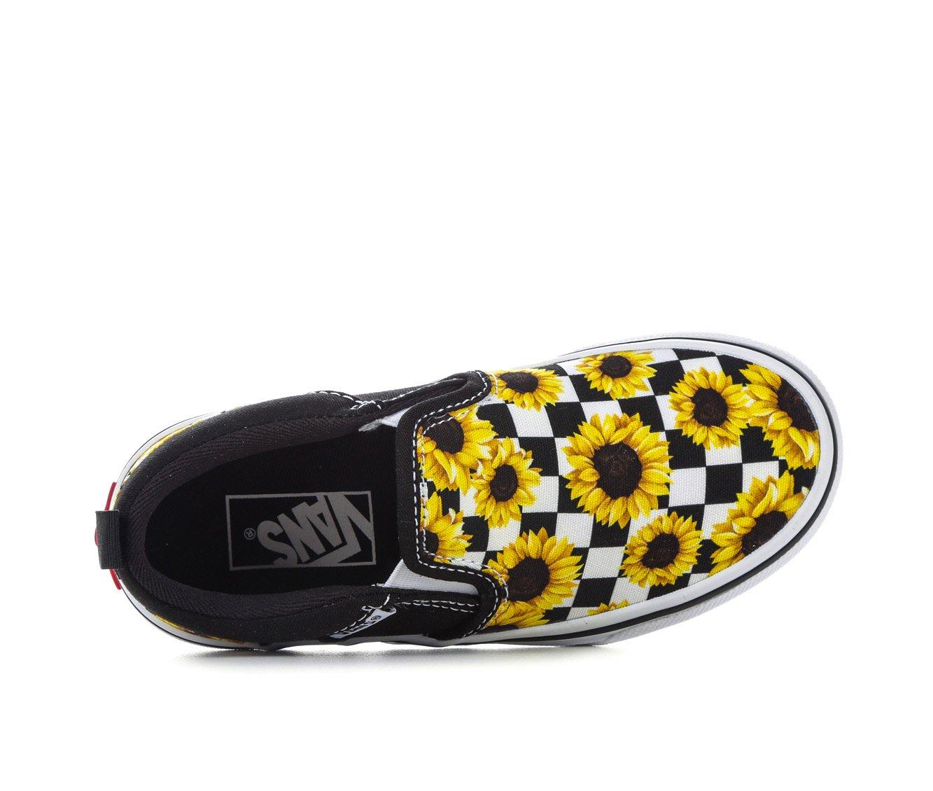 Sunflower vans hot sale slip on