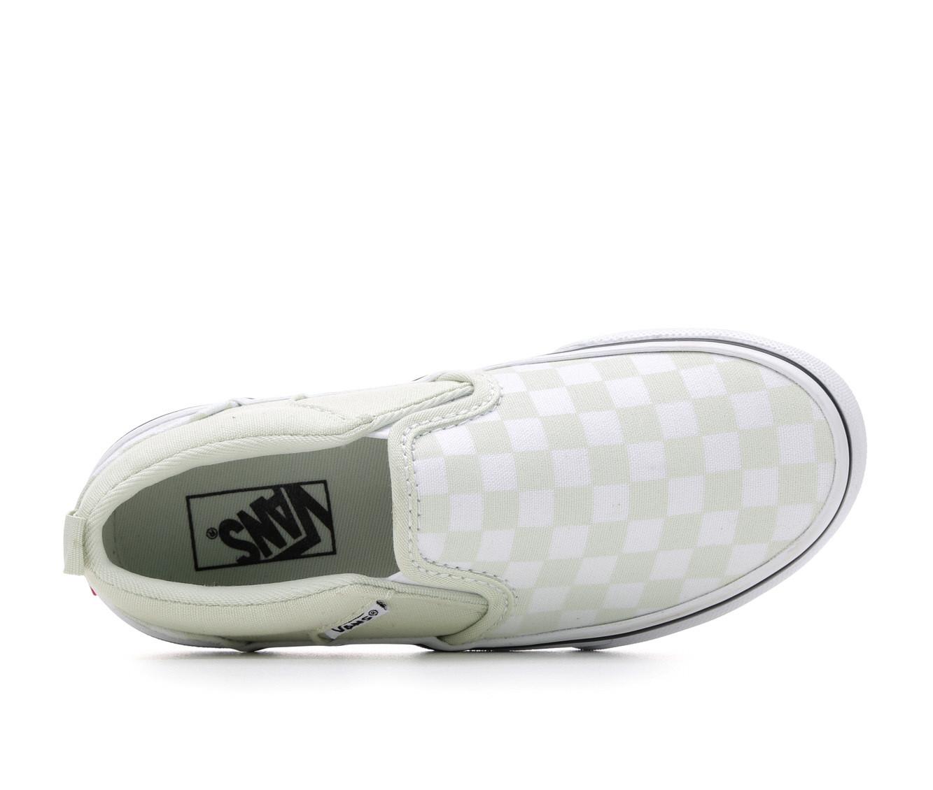 Vans slip on light clearance grey