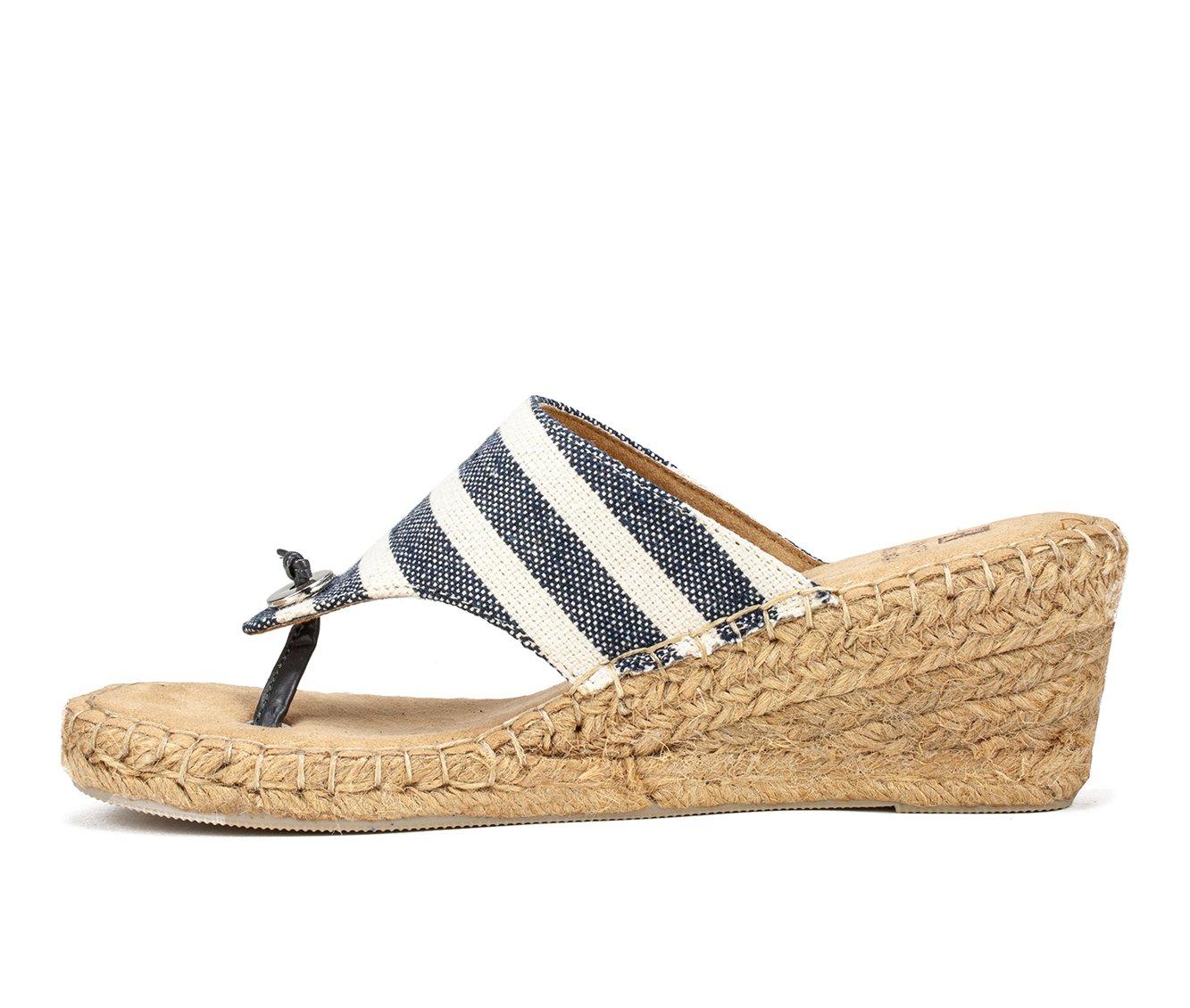 Women's White Mountain Beachball Wedge Sandals