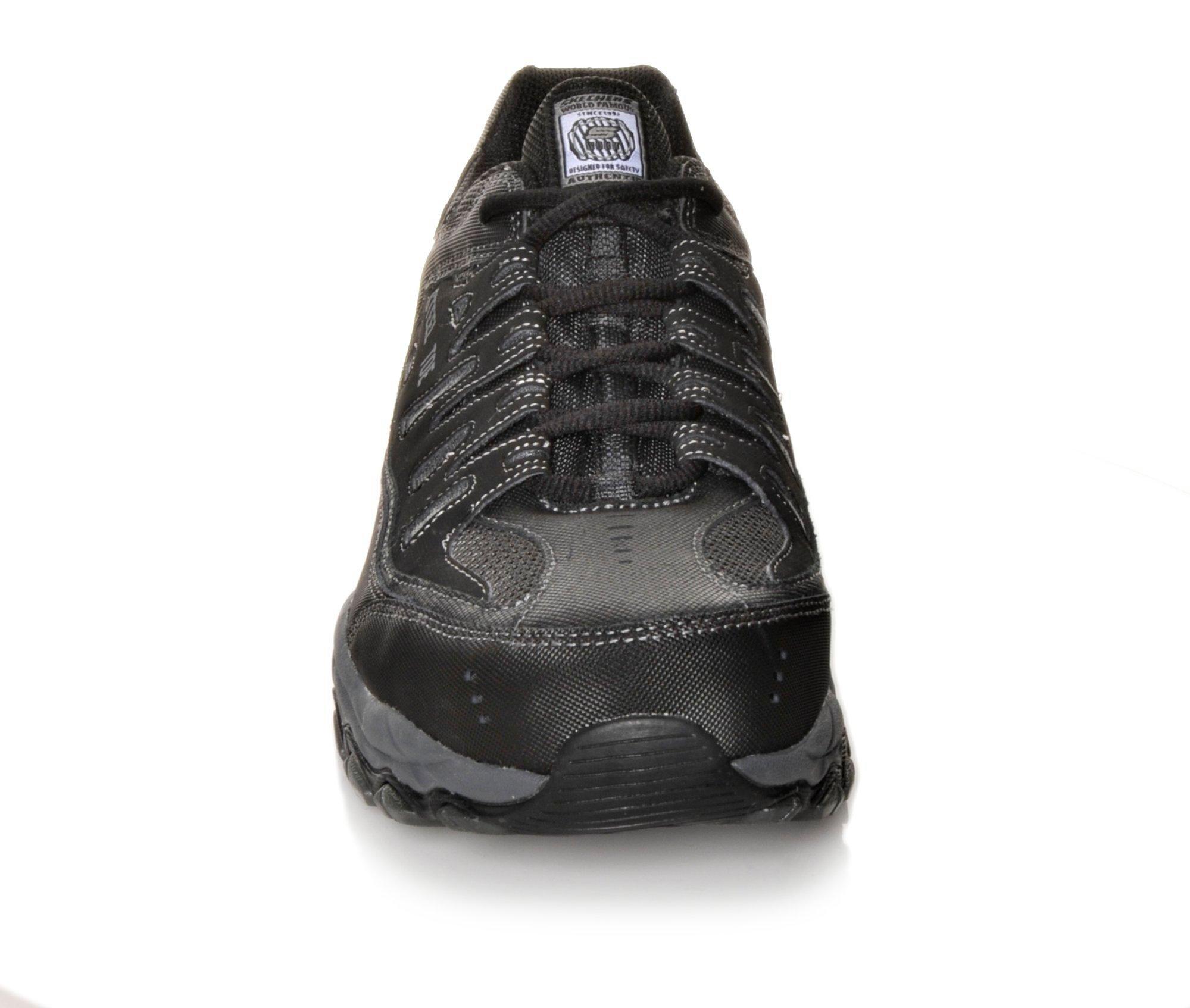 Skechers work 77055 cankton store athletic steel toe work sneaker