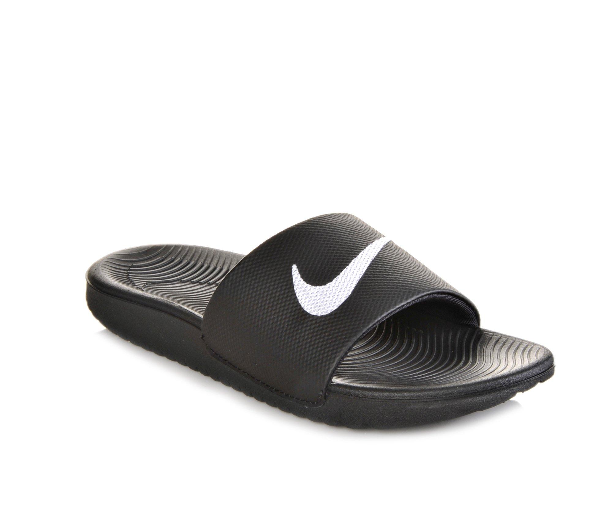 Toddler nike slip on hot sale sandals