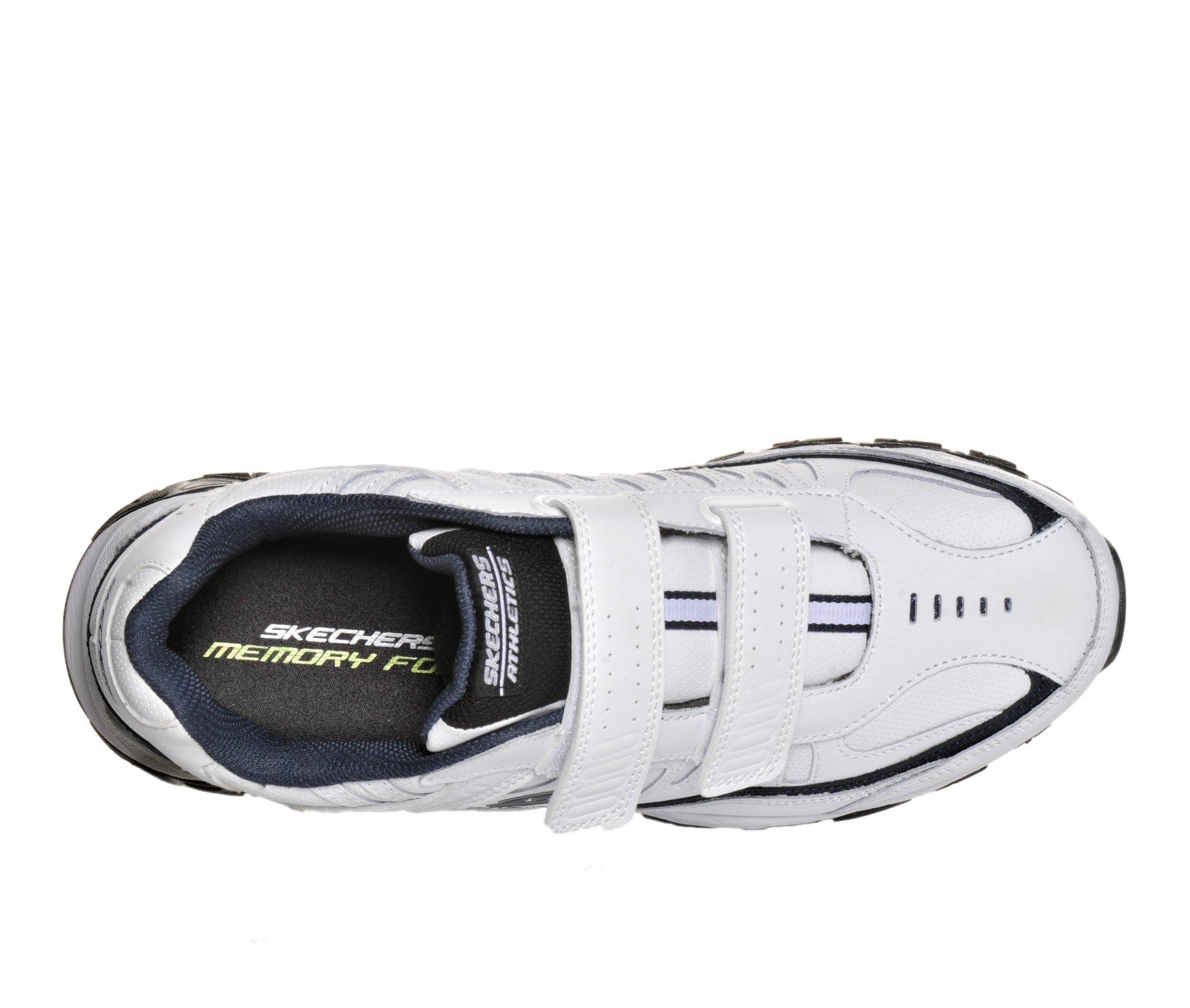 Skechers mens cheap velcro shoes