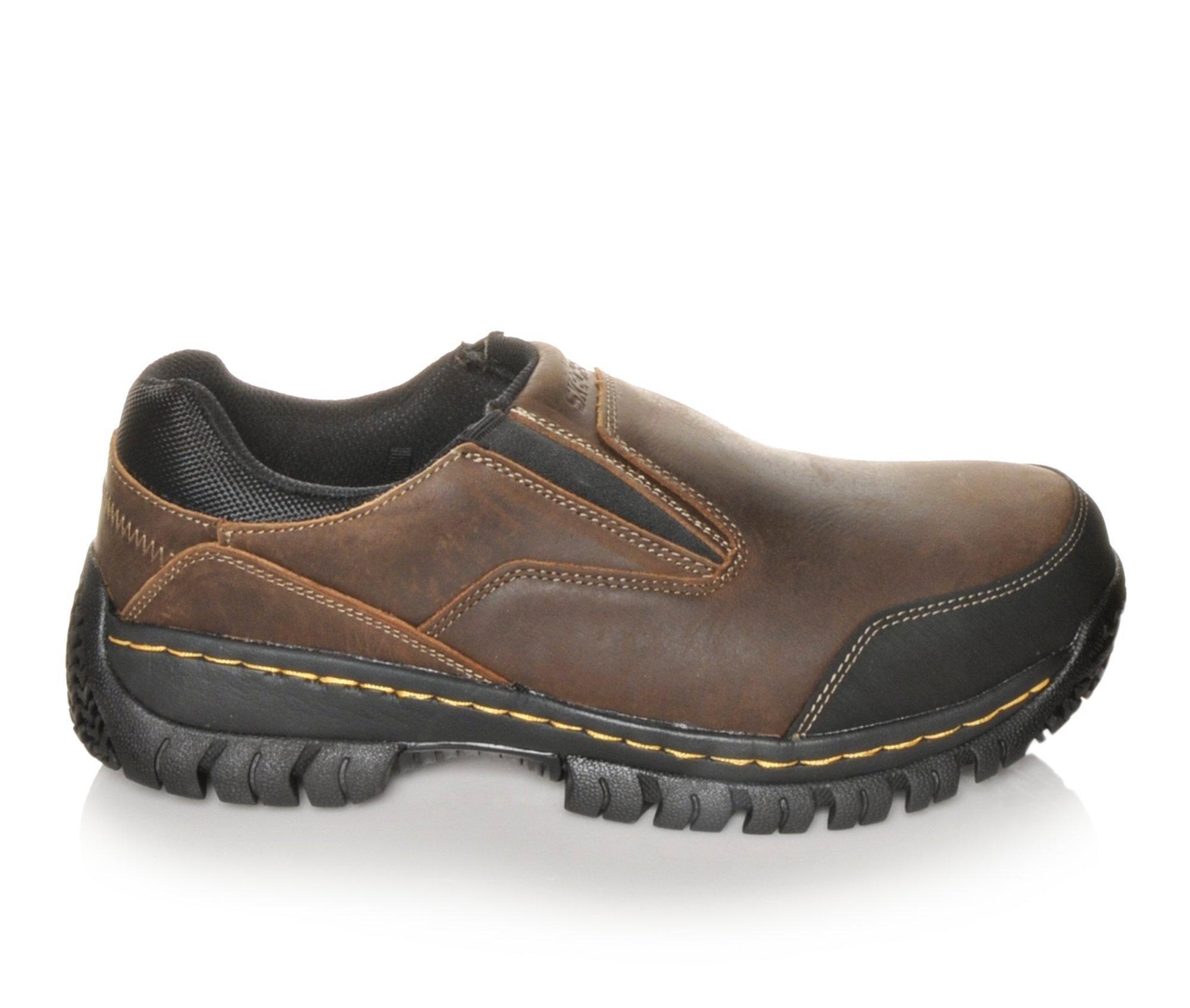 Men's Skechers Work 77066 Hartan Steel Toe Work Shoes
