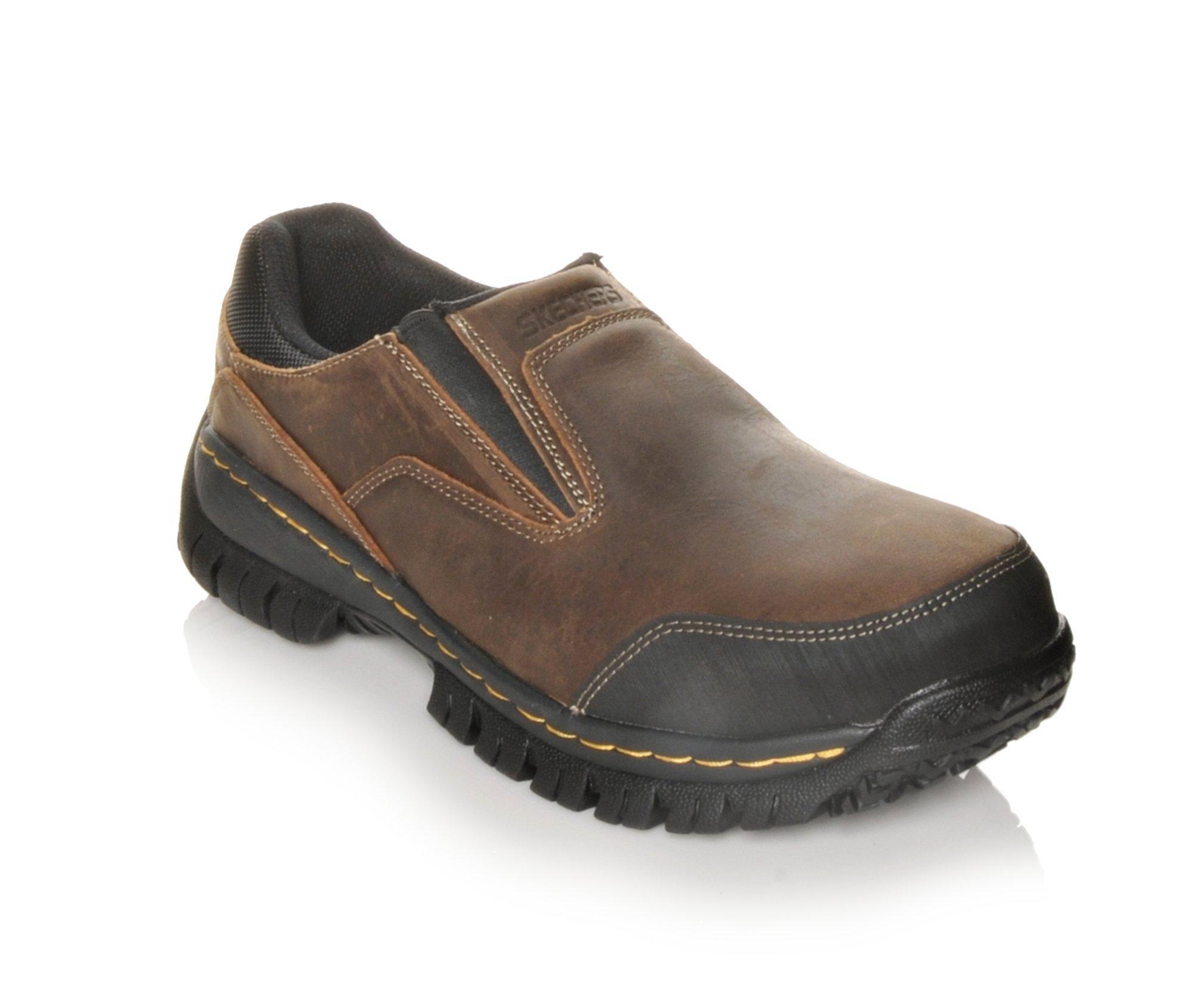 Men's Skechers Work 77066 Hartan Steel Toe Work Shoes