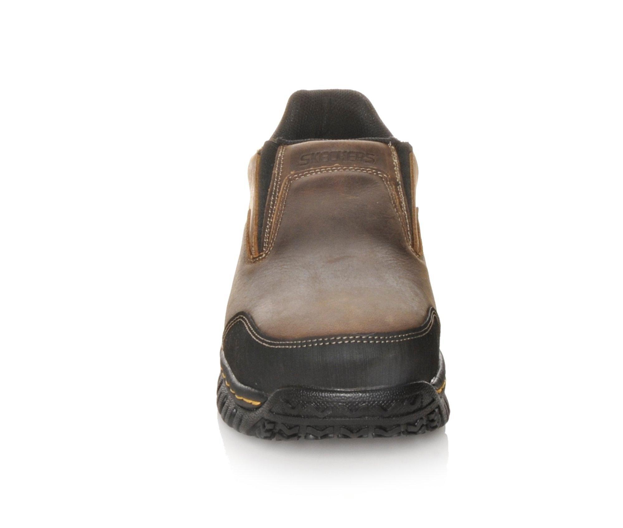 Men's Skechers Work 77066 Hartan Steel Toe Work Shoes