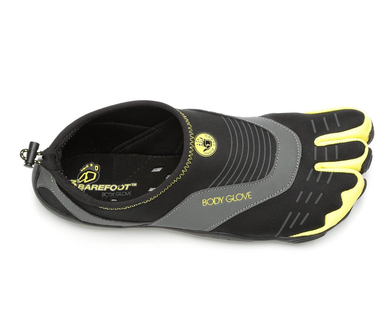 Men's 3T Barefoot Max Water Shoes - Black/Yellow - Body Glove