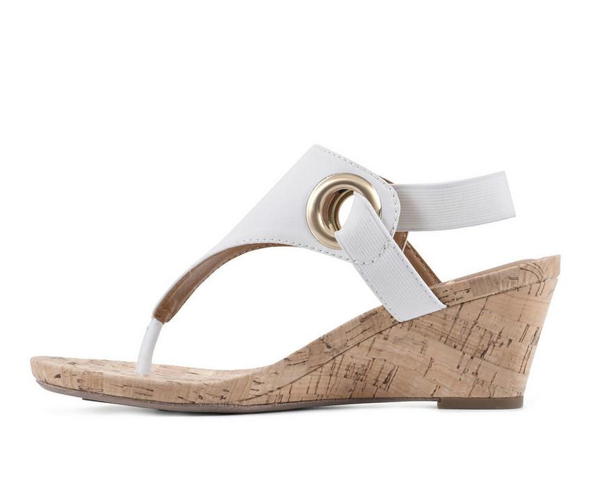 Women's White Mountain Aida Wedge Sandals
