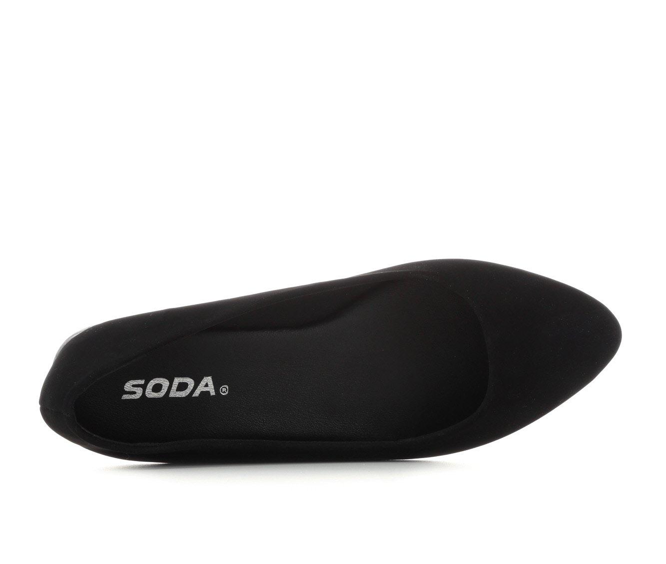 Soda flat sale shoes