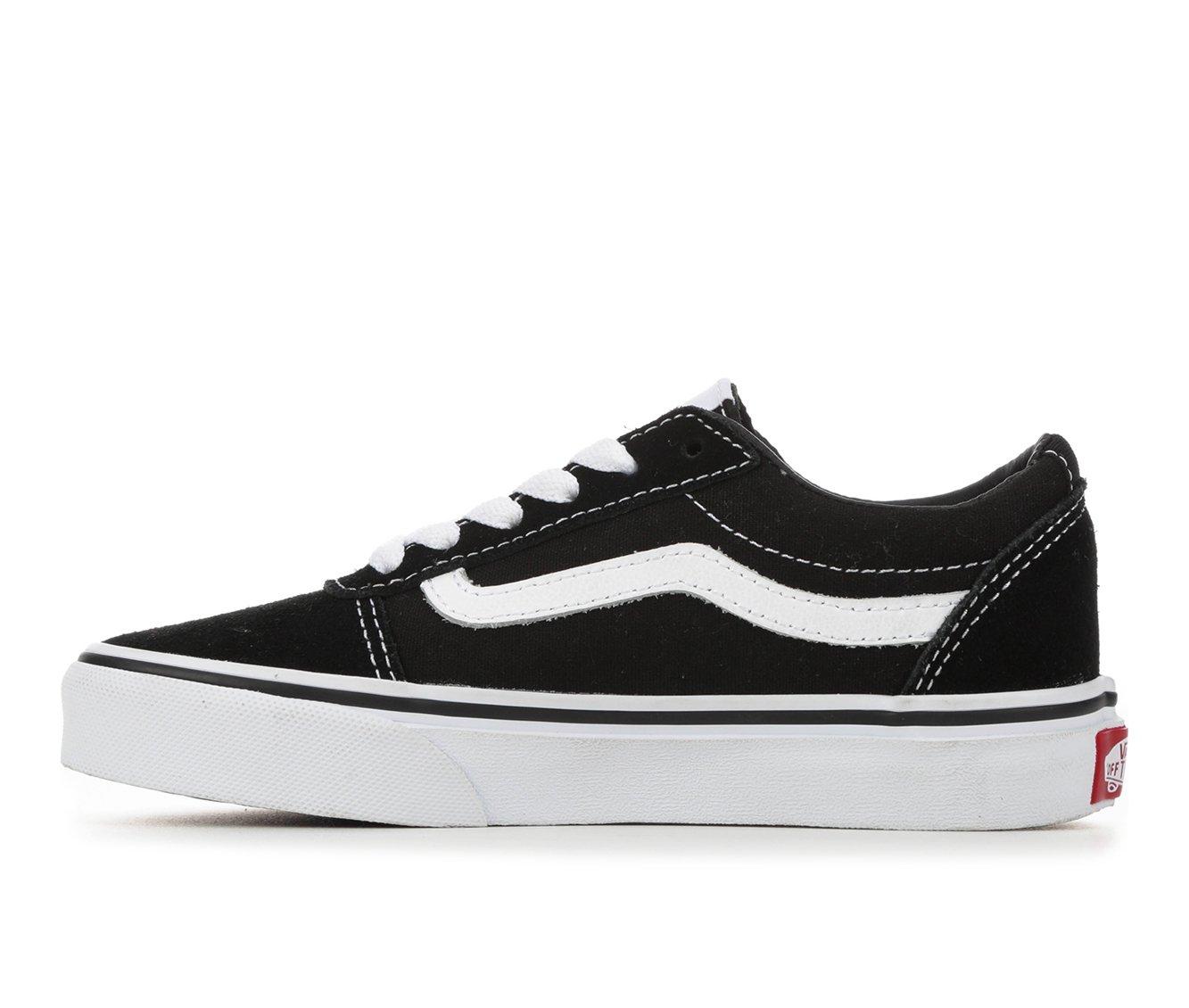 Vans Unisex Authentic Solid Canvas Skateboard Sneakers, Black, 4.5 M