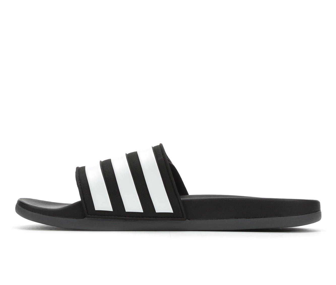 Adidas velcro best sale slides mens