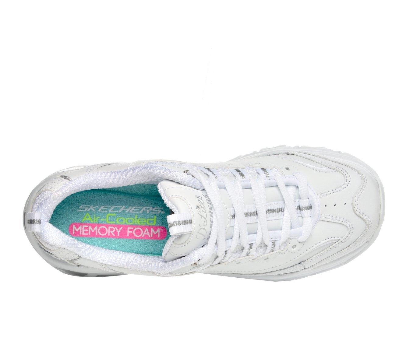 Skechers white air cooled cheap memory foam