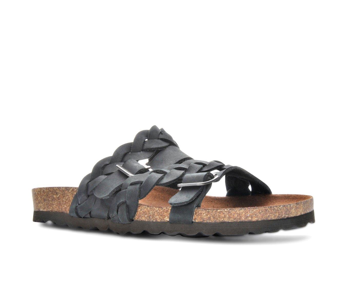 White mountain footbed sandals hot sale