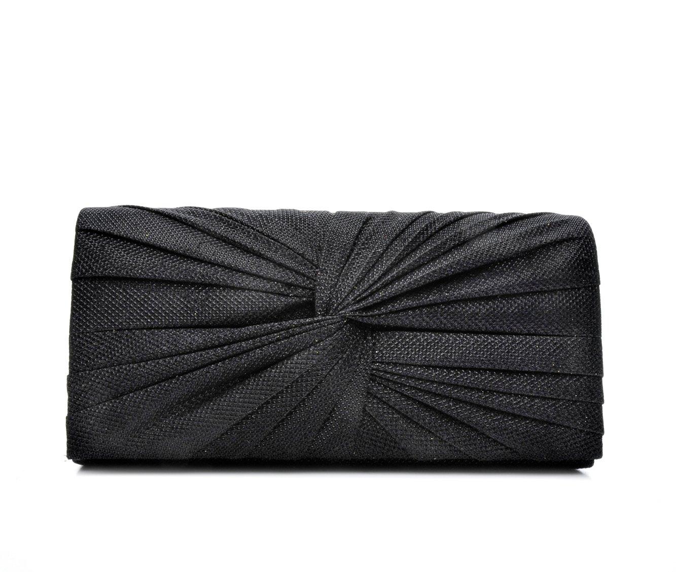 Four Seasons Handbags Large Metallic Evening Clutch