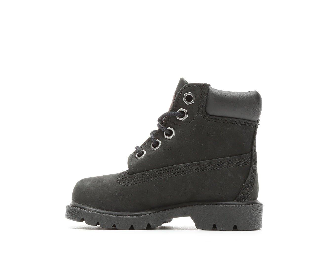 Black infant timberland clearance boots