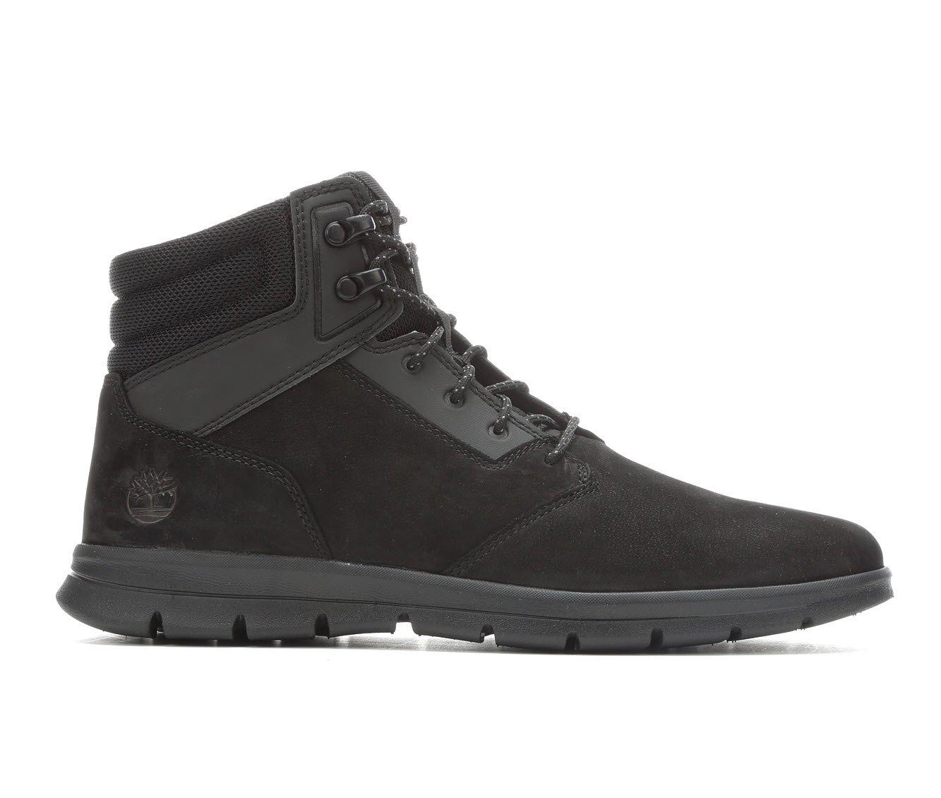 Shoe carnival black on sale timberlands