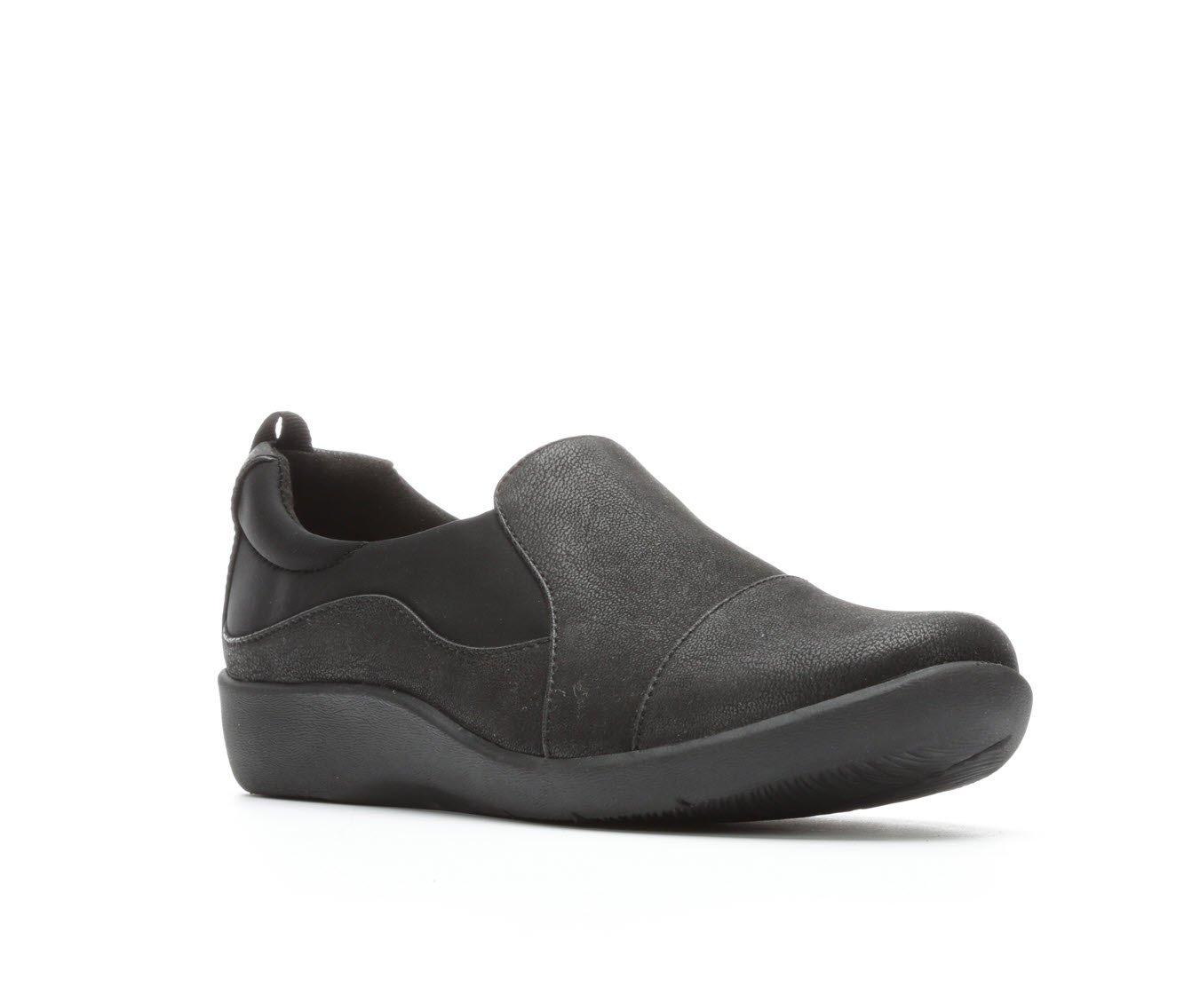 Clarks cloudsteppers slip outlet on shoes