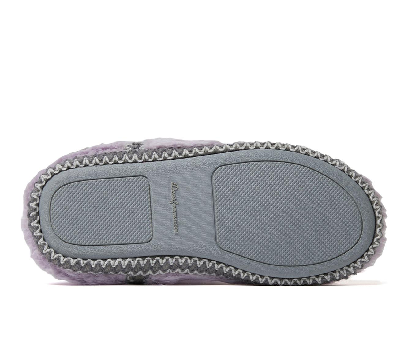 Dearfoams Beth Pile Fold Down Bootie Slippers